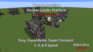 Worm's Super Compact Precision 2,4,& 6 Speed Shulker Loader Platform